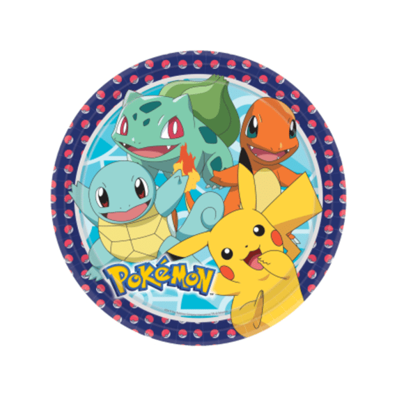 Borden Pokemon 23cm 8st