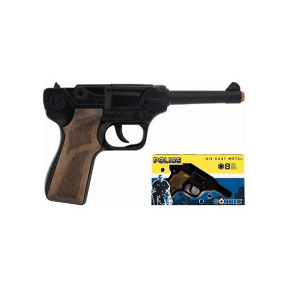 Gonher Politie Pistool 8 Schot