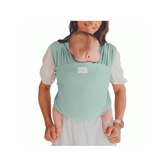 Babylonia Draagdoek Tricot-Slen Organic Sage Green