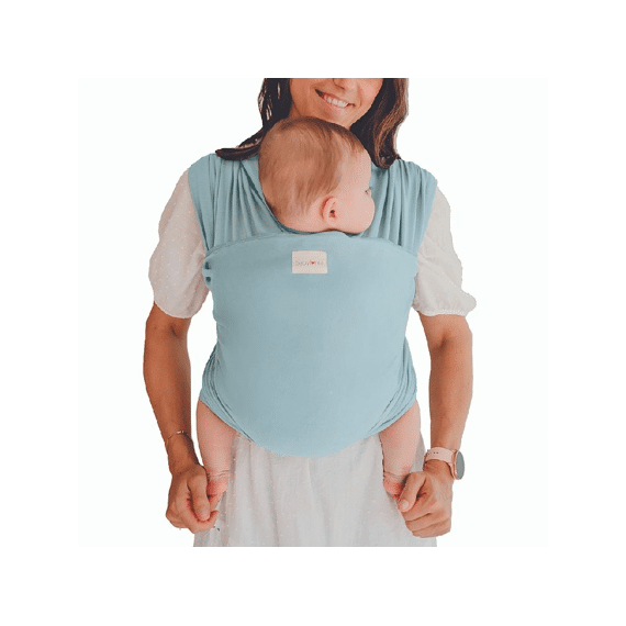 Babylonia Draagdoek Tricot-Slen Organic Celestial Blue