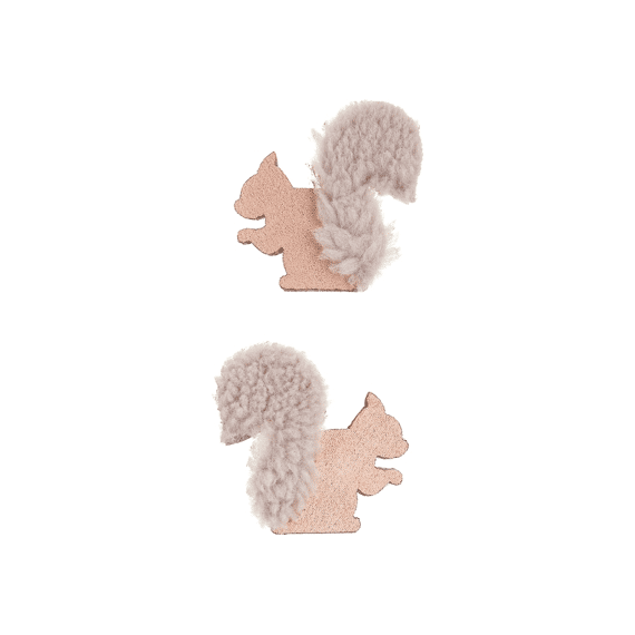 Mimi & Lula Haarclip Ssquirrel Friends Nordic