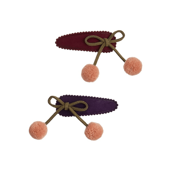 Mimi & Lula Clic Clacs Pom Pom Cherries Autumn Garden