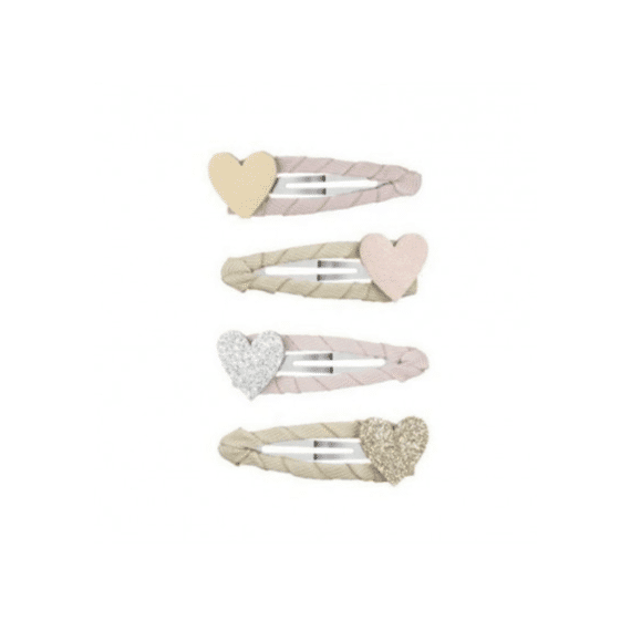 Mimi & Lula Clic Clacs Pink Sparkle Heart