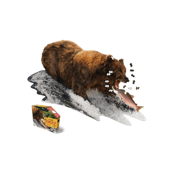 I Am Puzzel Grizzly Beer Posterformaat 1000st 102x74cm