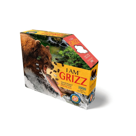 I Am Puzzel Grizzly Beer Posterformaat 1000st 102x74cm