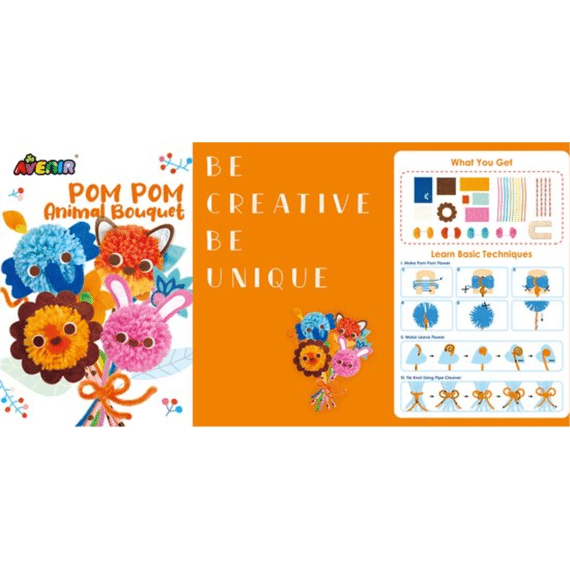 Pom Pom Dierenboeket