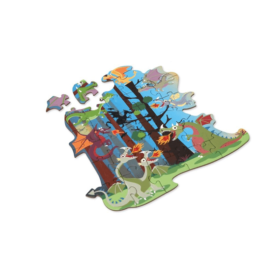 Scratch Puzzel 29st Dragons