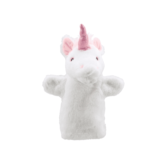 The Puppet Company Handpop Buddie Eenhoorn 27cm