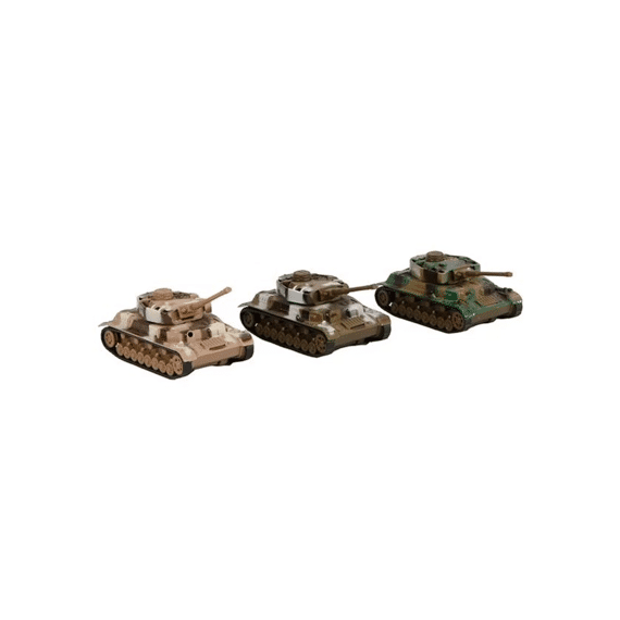 Mission Control Military Tank Die Cast Pull Back 14cm Assortiment Prijs Per Stuk