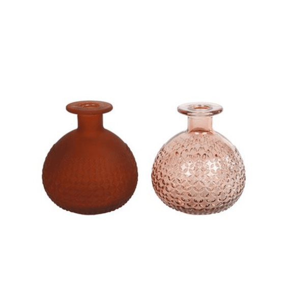 Vaas Diamond Bol Terra 11x12cm Assortiment Prijs Per Stuk