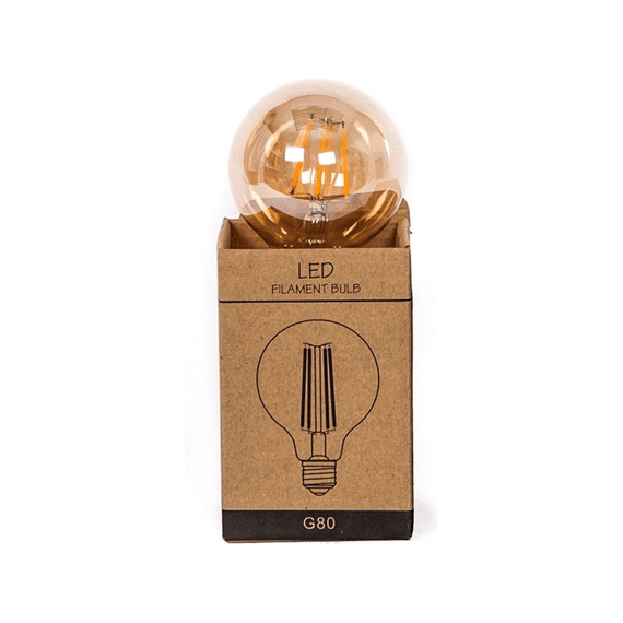 LED Lamp Rond 8cm 2W 160LUM 2300K