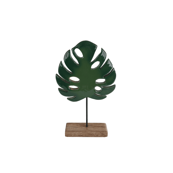 Sculptuur Monstera 20x6x30cm