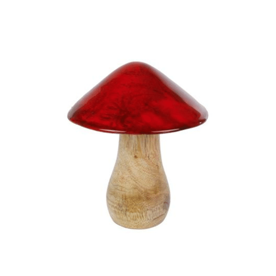 Sculptuur Mushroom Punt 10x10x12cm