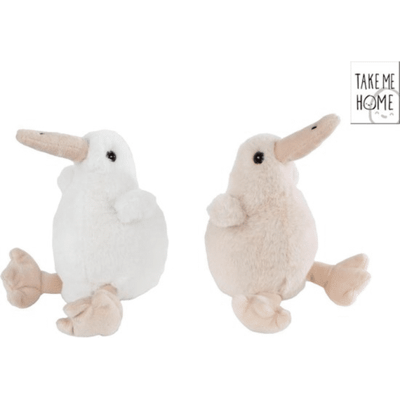 Take Me Home Pluche Kiwi Vogel 14cm Assortiment Prijs Per Stuk