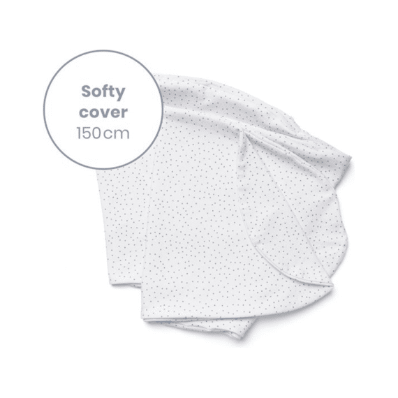 Doomoo Cover Softy Silver Dots
