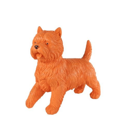 Sculptuur Cairn Terrier Oranje 38x15,5x35cm