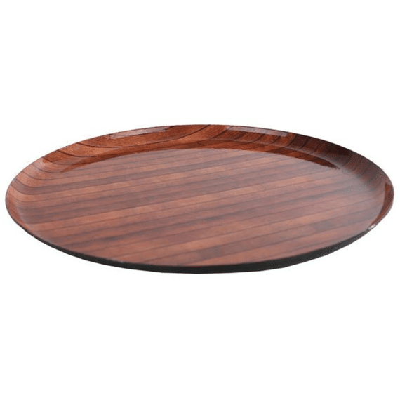 Dienblad Wood Bruin S 26cm