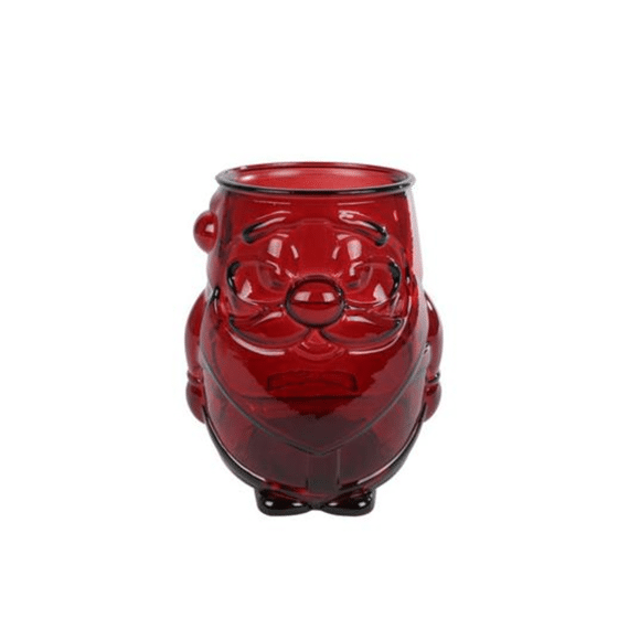 Vaas Papa Noel Glossy Rood 11x13cm