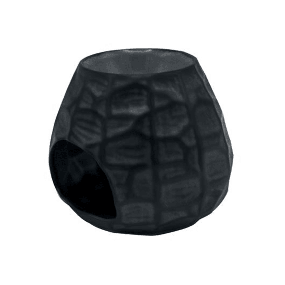 Scentchips Burner Chisseld Black 12,6x12,6cm
