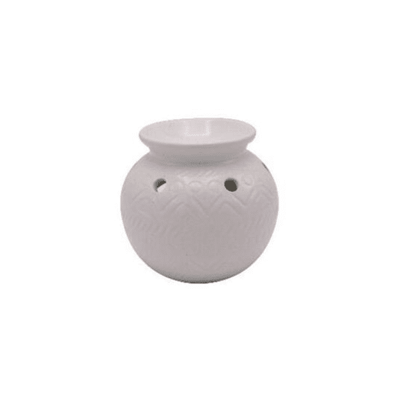 Scentchips Burner Bowl Deco White 12,5x12,5cm