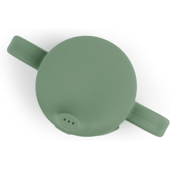 Done by Deer Peekaboo Spout Cup 2 Handles Elphee Green