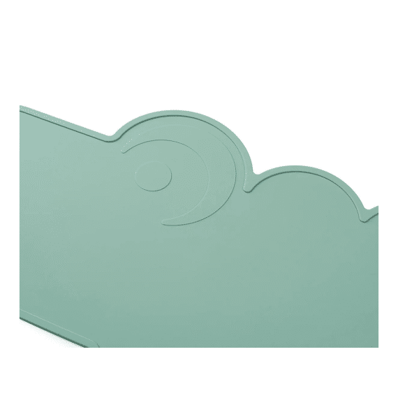 Done by Deer Placemat Silicone Croco Green