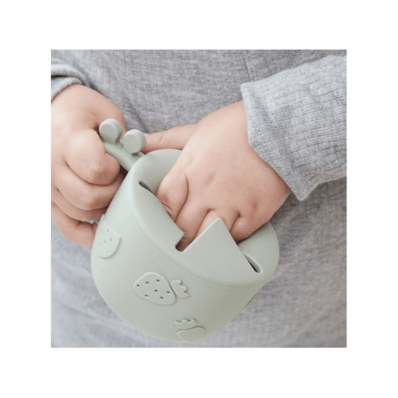 Done by Deer Peekaboo Snack Cup Raffi Blue