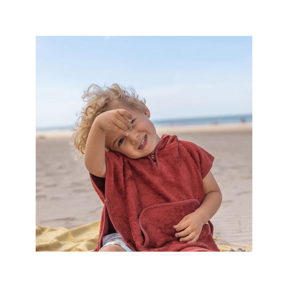 Timboo Poncho V-hals Rosewood 532