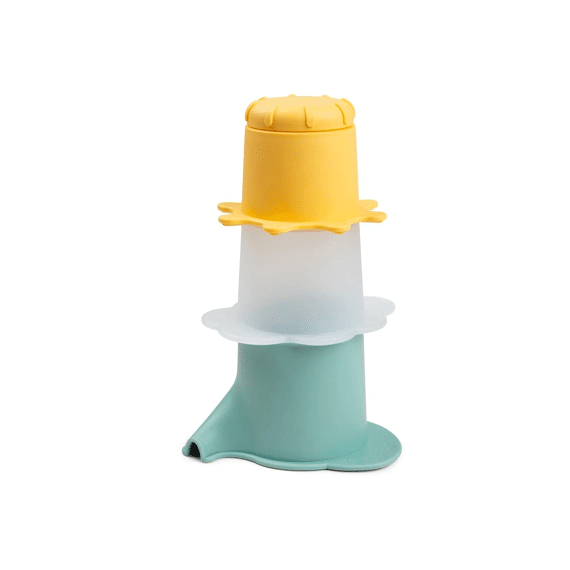 Done By Deer Water Play & Stacking Cups Elphee Colour Mix