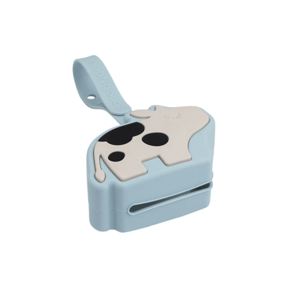 Done by Deer Silicone Fopspeenzakje Dotti Blue