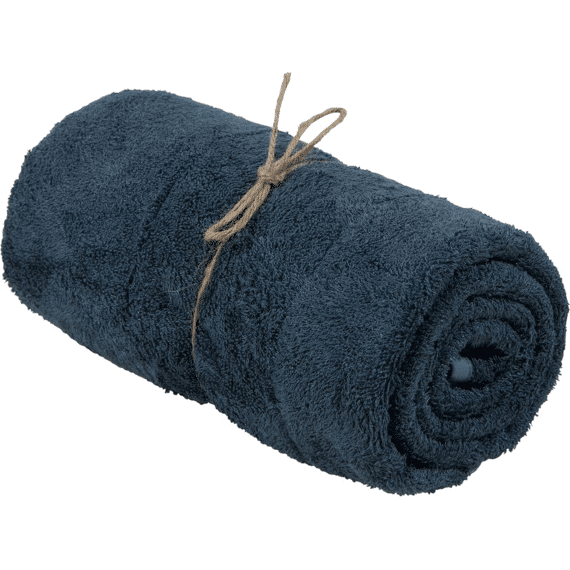 Timboo Deken Bed Zomer/Handdoek 100x150cm Marin 519