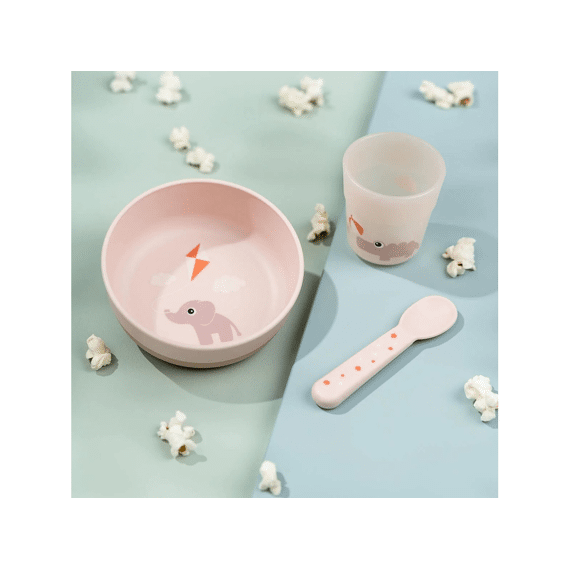 Done by Deer Foodie First Meal set Playground Powder