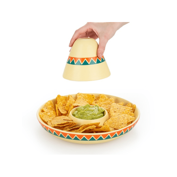 Balvi The Mexican Chip en Dip Schaal 10,5x24x24cm