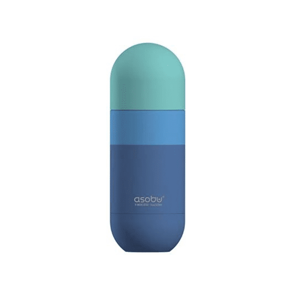Asobu Orb Drinkfles Thermos 420ml Pastel Blauw