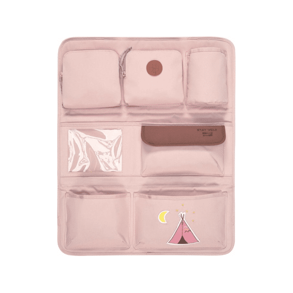 Lassig Kids Organiser Auto Wrap to Go Adventure Tipi