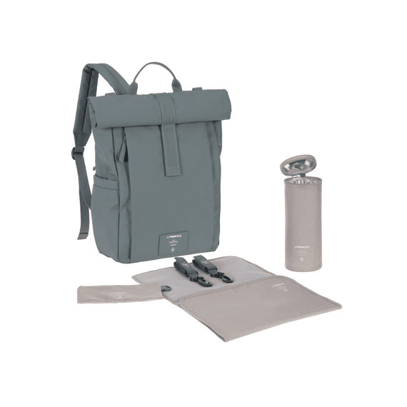 Lassig Green Label Rolltop Up Backpack Antracite