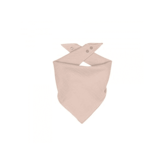 Lassig Bandana Bib Muslin Powder Pink