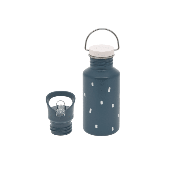 Lassig Drinkfles Stainless Steel 500ml Happy Prints Midnight Blue
