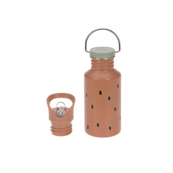 Lassig Drinkfles Stainless Steel 500ml Happy Prints Caramel