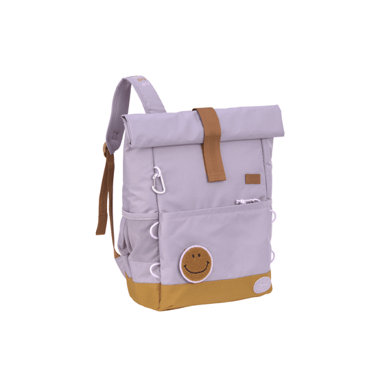 Lassig Medium Rolltop Backpack Little Gang Lilac