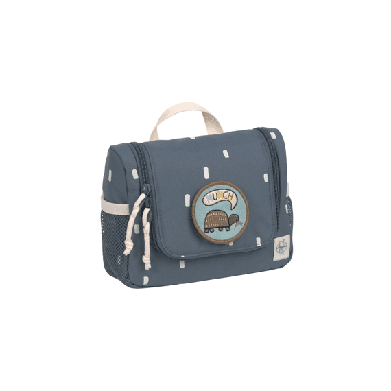 Lassig Kids Mini Washbag Toiletzak Happy Prints Midnight Blue