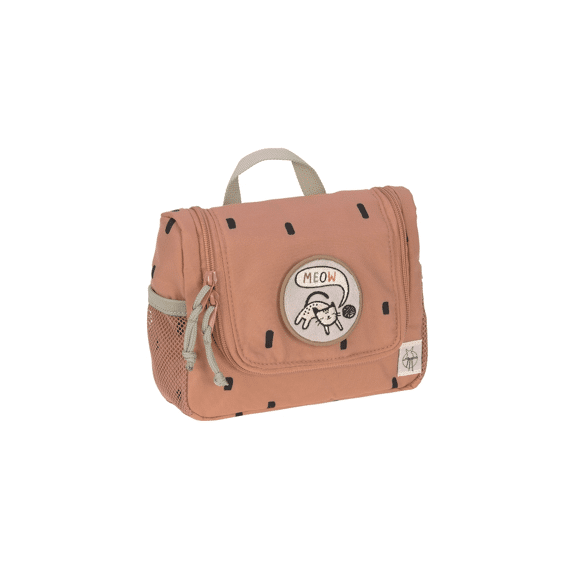 Lassig Kids Mini Washbag Toiletzak Happy Prints Caramel