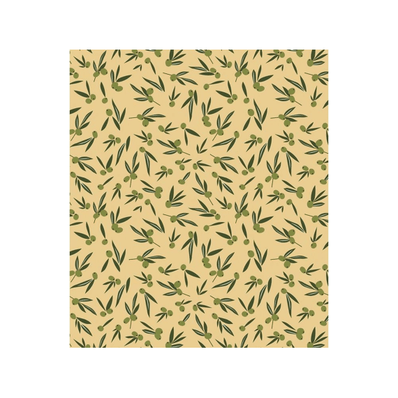 Finesse Captain Cook Toile Cirée 20cm Olive It Jojoba