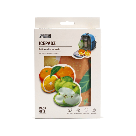 Monkey Business Icepads 2stuks Fruit