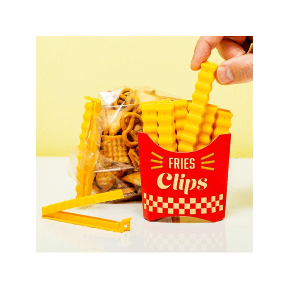 Peleg Design Fries Clips Zakkensluiters Geel