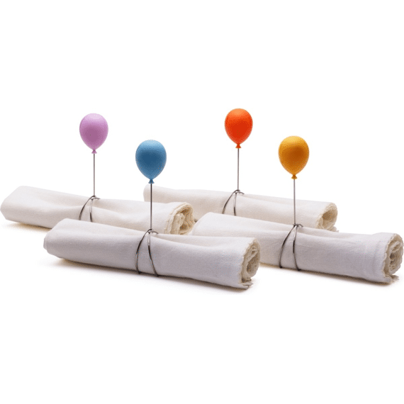 Peleg Design Balloonapkins Servetring 4stuks Assortiment