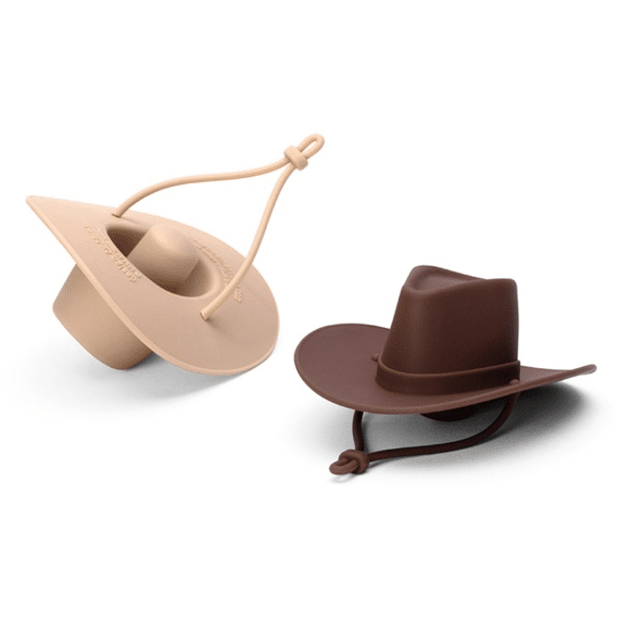 Monkey Business Howdy Flessenstop 2stuks Cowboy Hoed