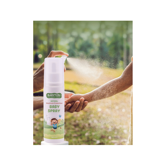 Babyton Baby En Kind Beschermende Spray Natuurlijk 100ml
