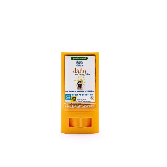 Babyton Minerale Zonnecrème Stick Natuurlijk 20g