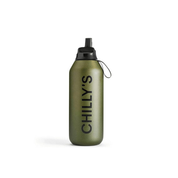 Chilly's Flip Bottle Drinkfles 500ml Ombre Moss